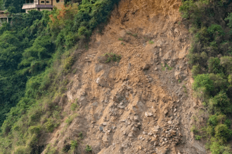 Higher risk of landslides