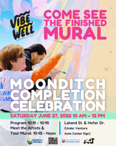 County of Ventura Invites Public to Celebrate Completion of Landmark Moon Ditch Mural